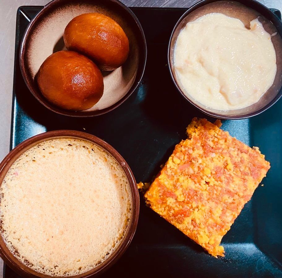 Assortiment les desserts 