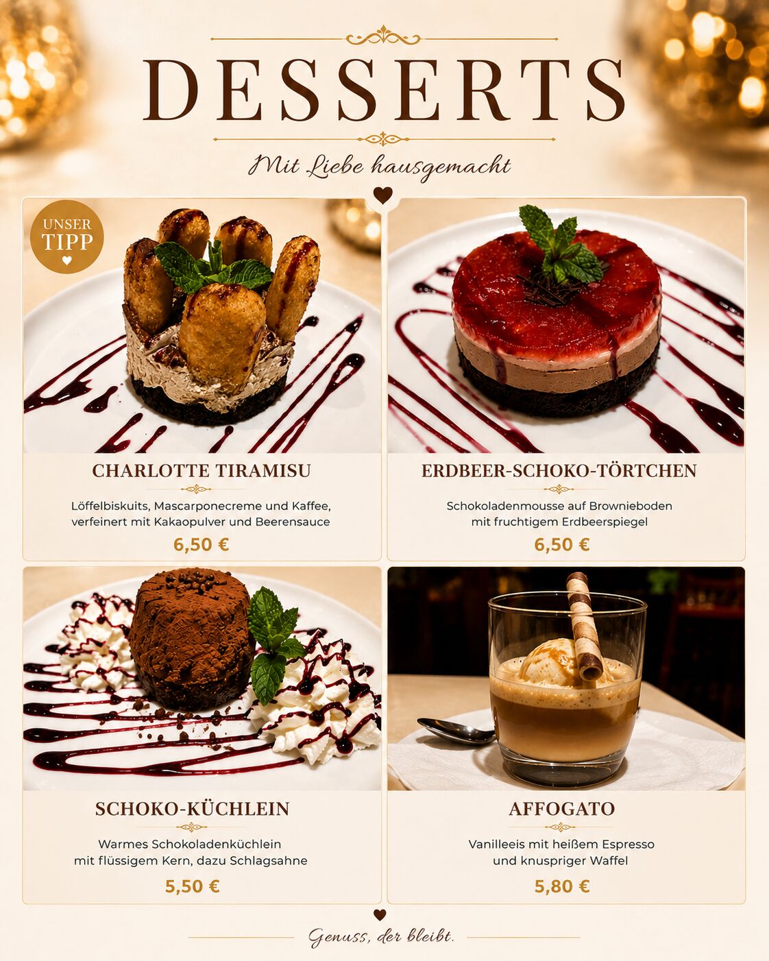 Desserts