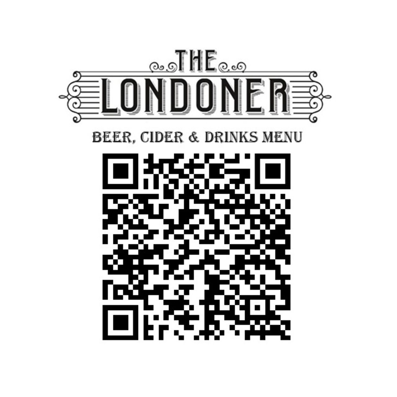 🍺 Beer & Drinks Menu