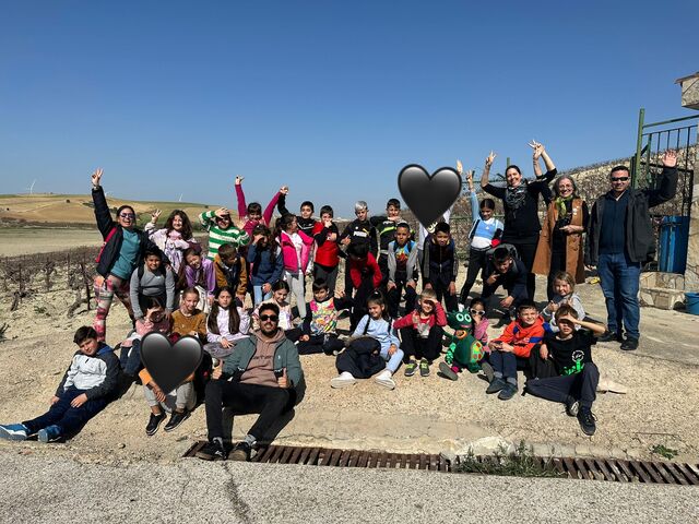 Talleres colegios en el viñedo