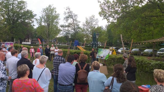 Schilderkunst op het doek (winter/zomer)