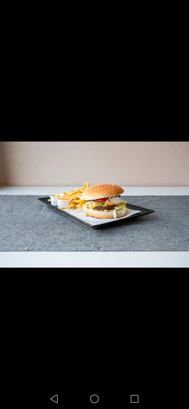 double cheese burger