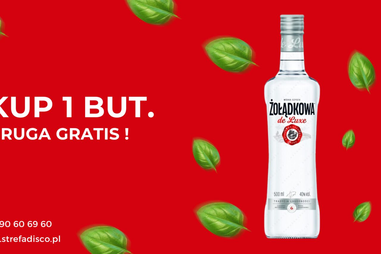 Kup 1 but. Wódki drugą otrzymasz za free !!1