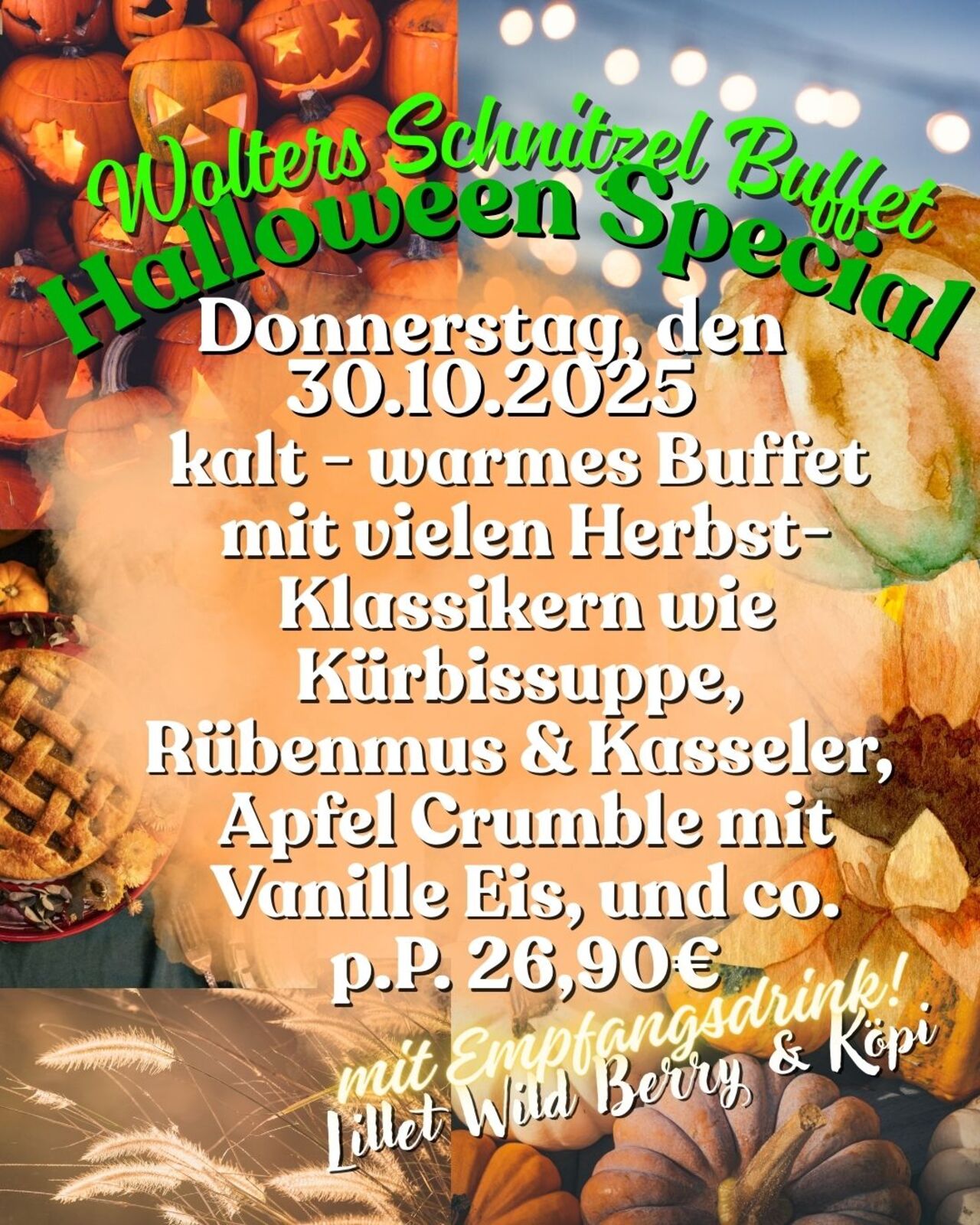 30.10. - Halloween Herbst Special
