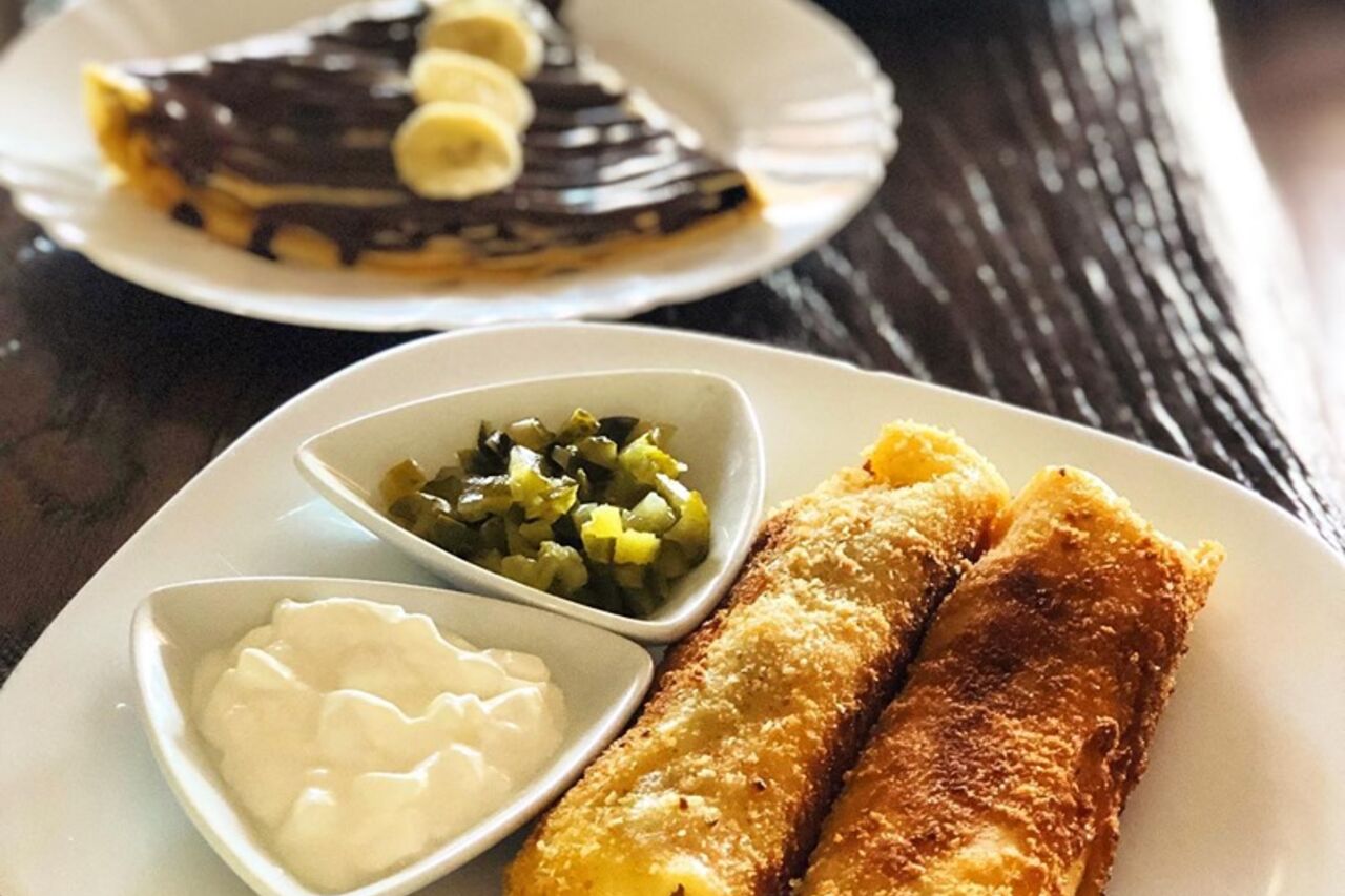 Come and enjoy to Krespo pancakes bar