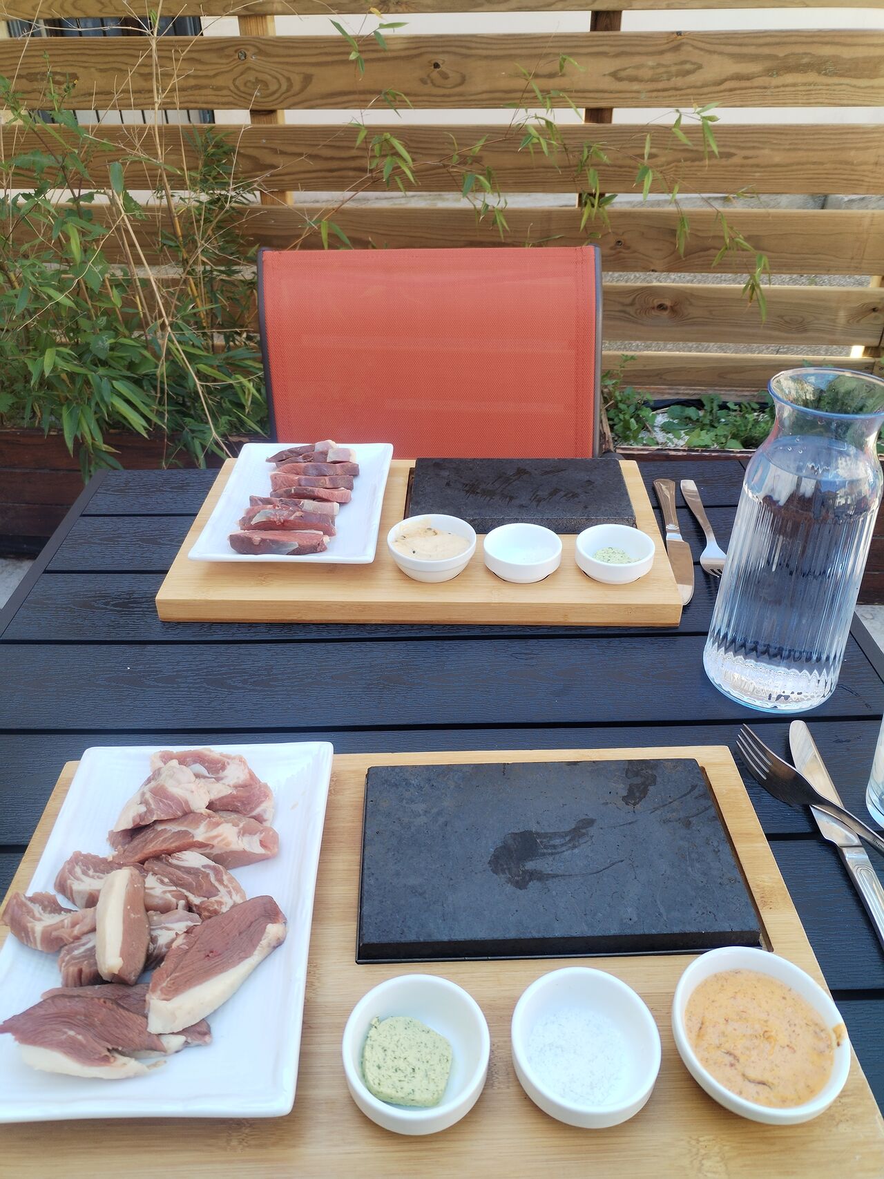 La cuisson sur pierre