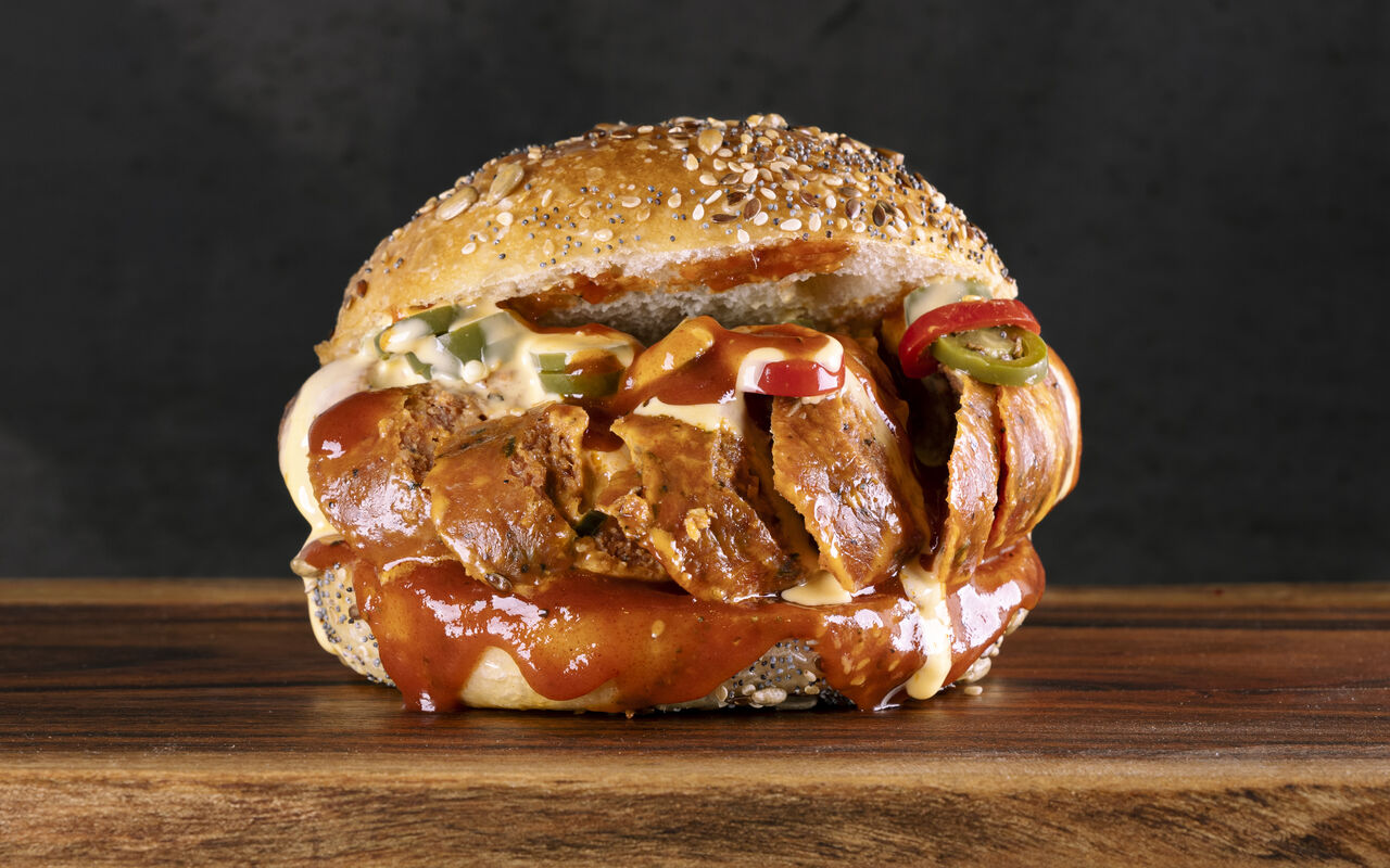 Sausage sandwich 