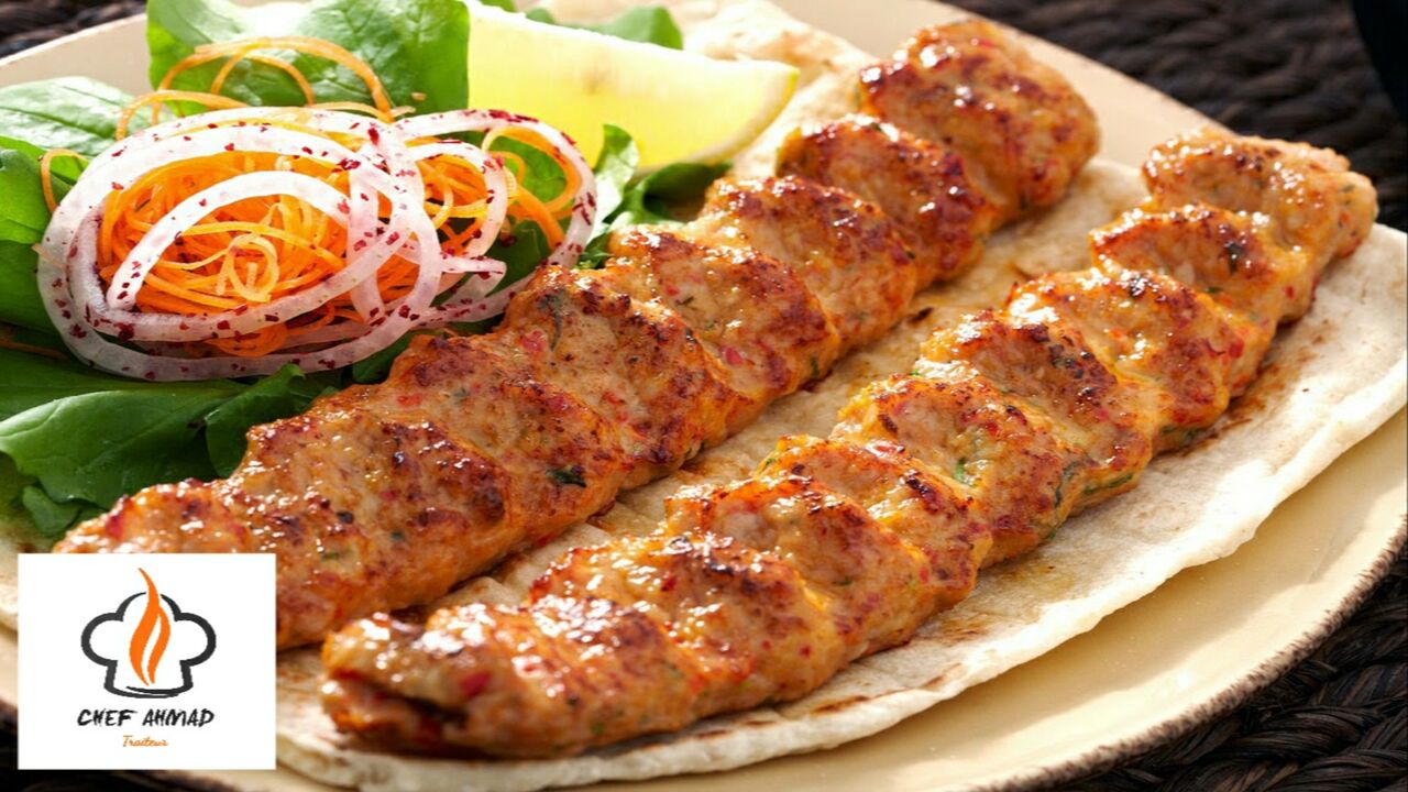 Brochettes kafta,bœuf