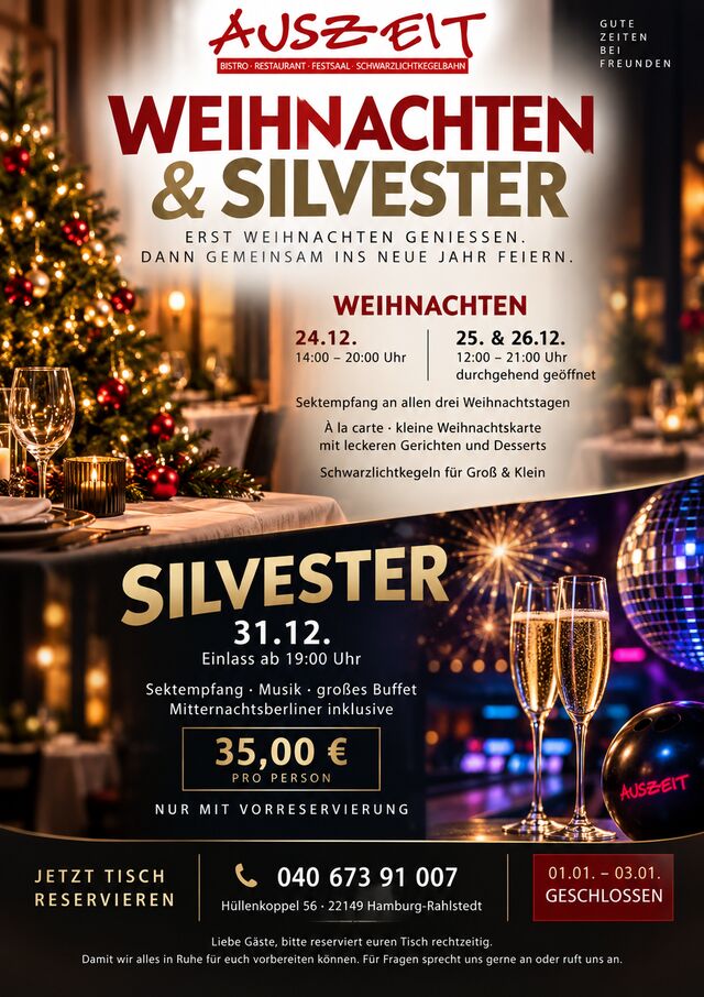 Weihnachten & Silvester 