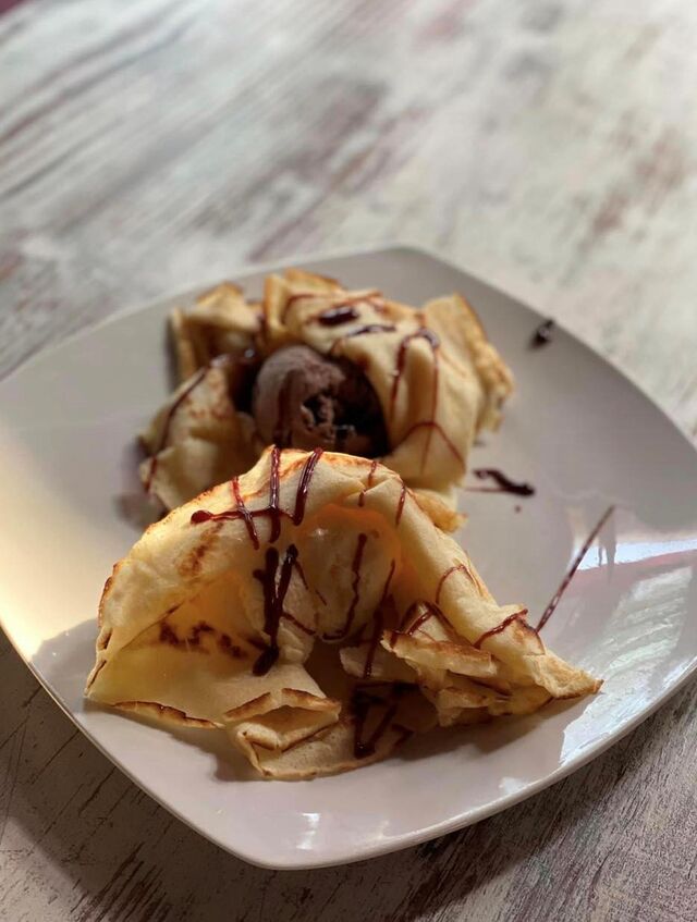 Clătite cu ciocolată