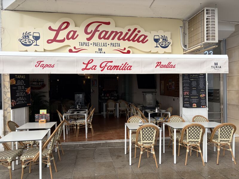 Nuevo Cartel del Restaurante