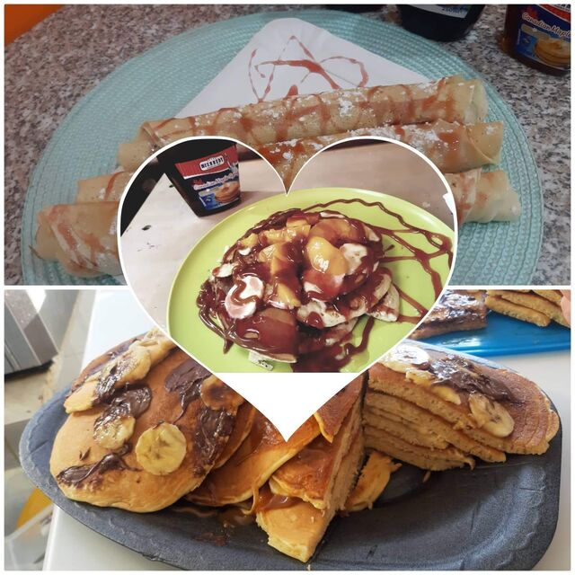 Amerikai ill.óriás palacsintánk?