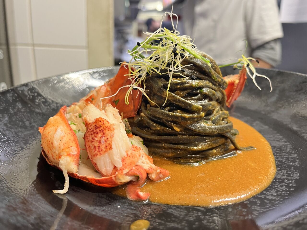 Spaghetti au Homard