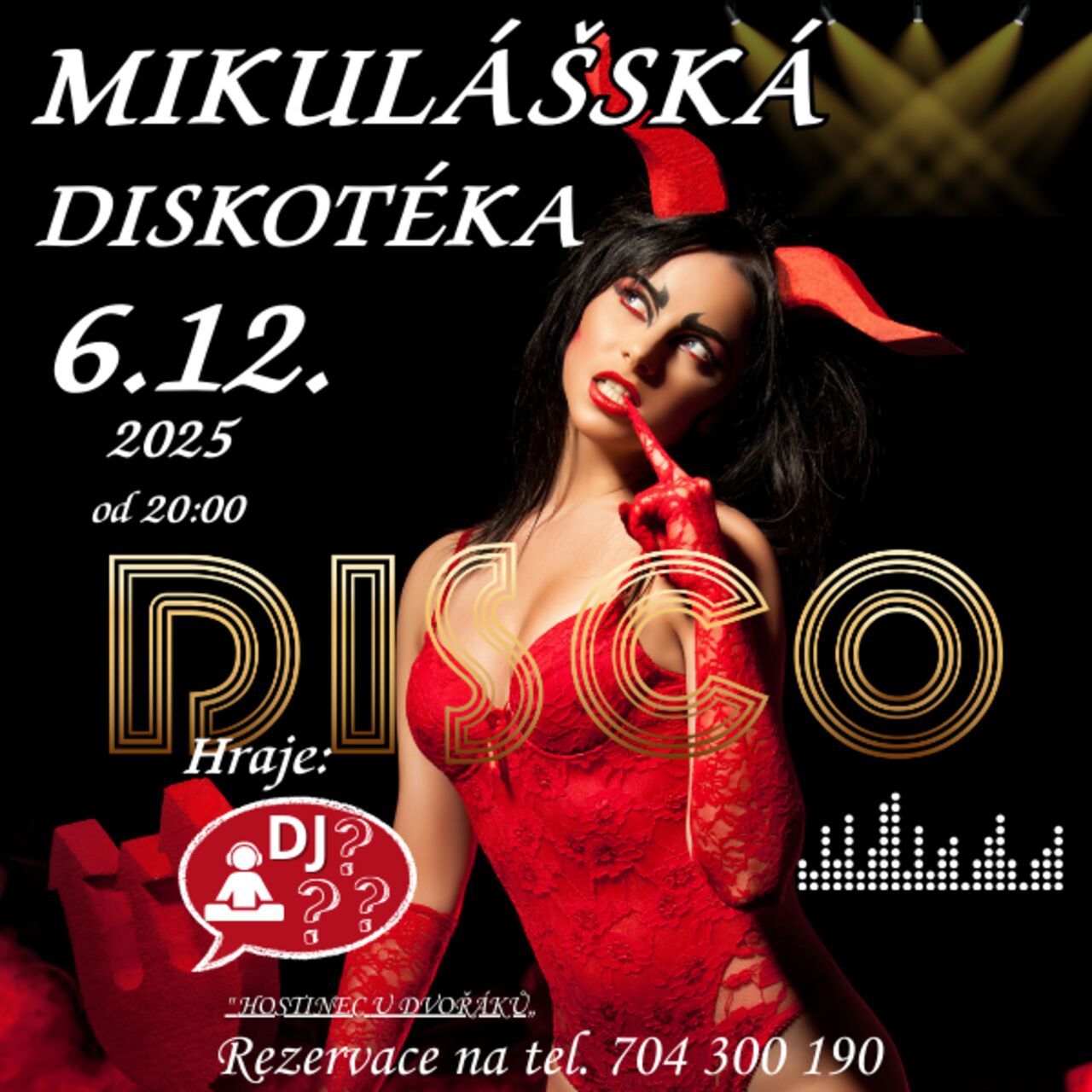 Mikulášská DISKOTÉKA