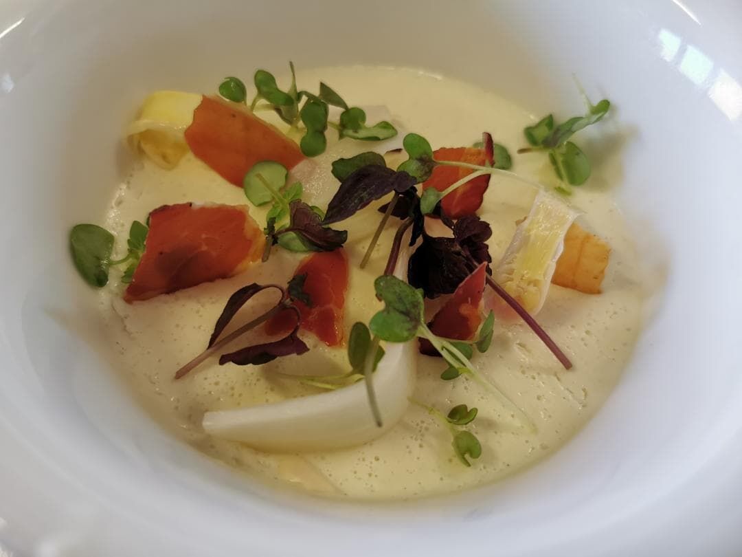 Panna Cotta d'asperges