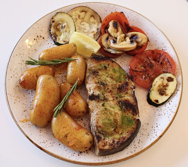 Emperador a la plancha 