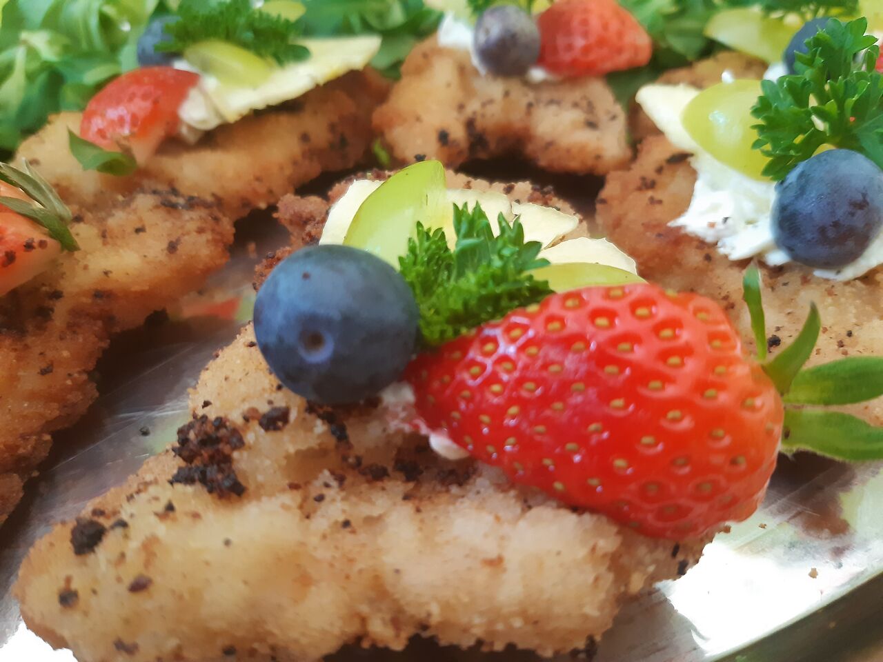 Finger-Food Schnitzel