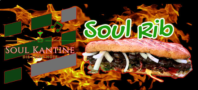 Der Soul Rib mit der einzigartigen Western Barbecue Sauce