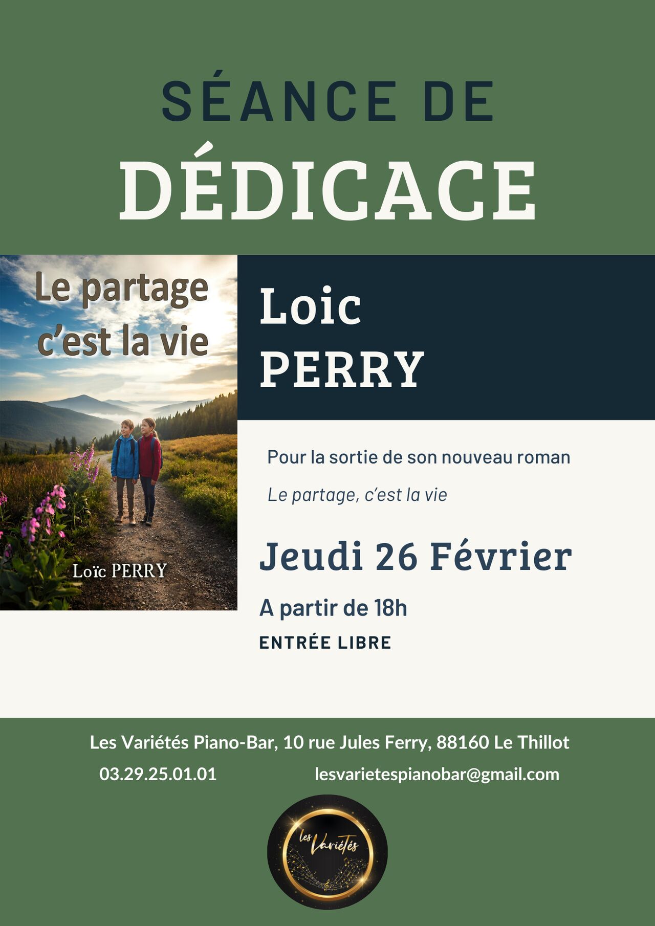 DEDICACE - LOIC PERRY