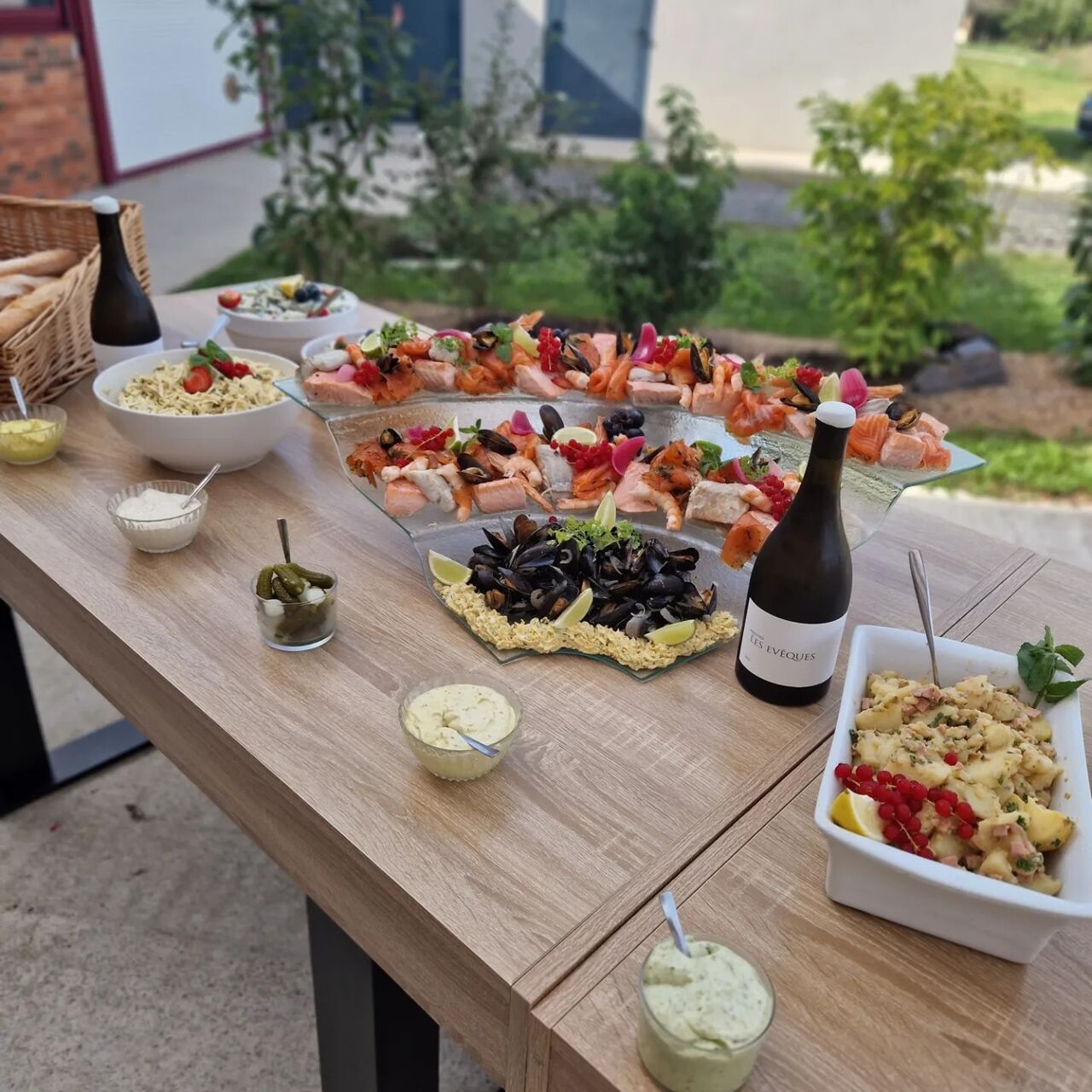 Exemple de Buffet Froid Traiteur.