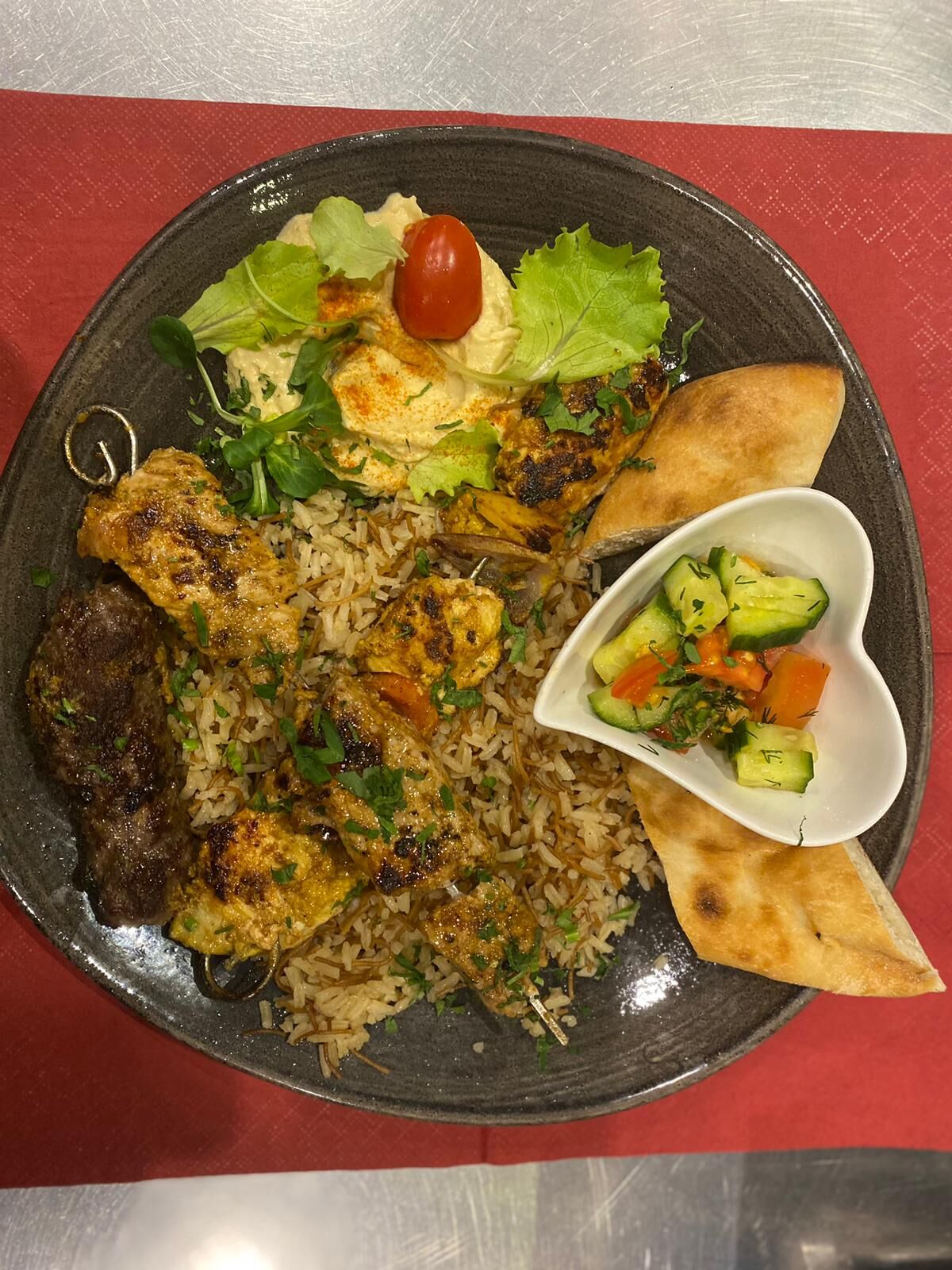 Ägyptischer Grillteller