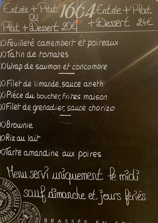 Menu du midi du 18/05 au 23/05