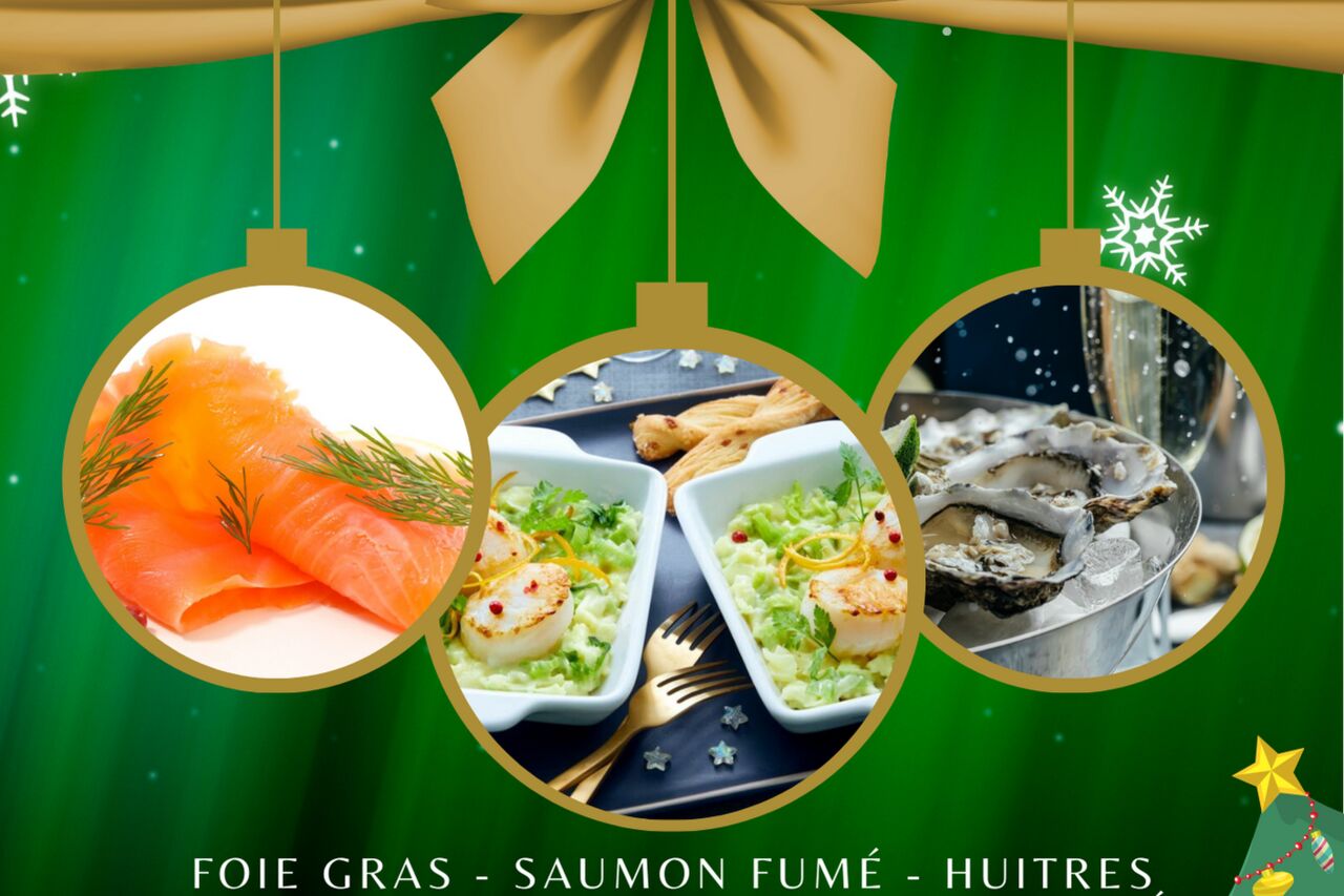 Menu-Carte spécial fêtes de fin d'année
