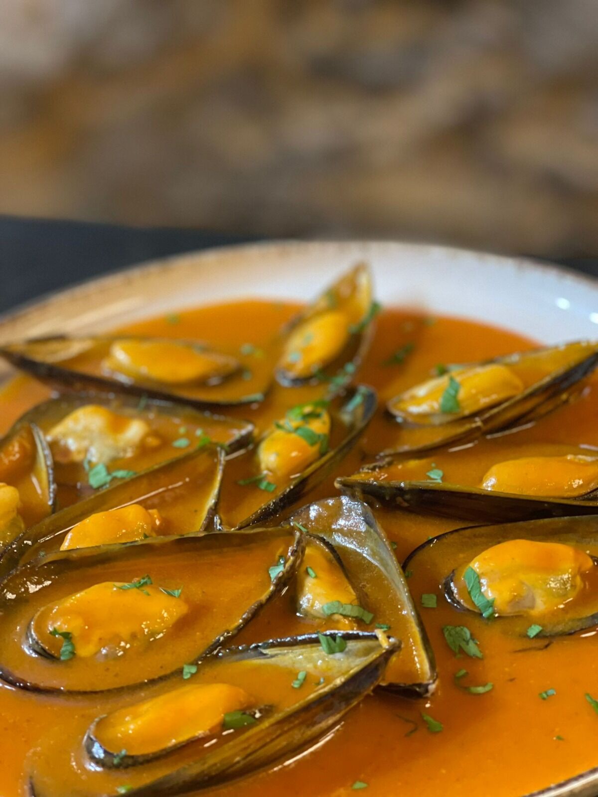 Mejillones en salsa