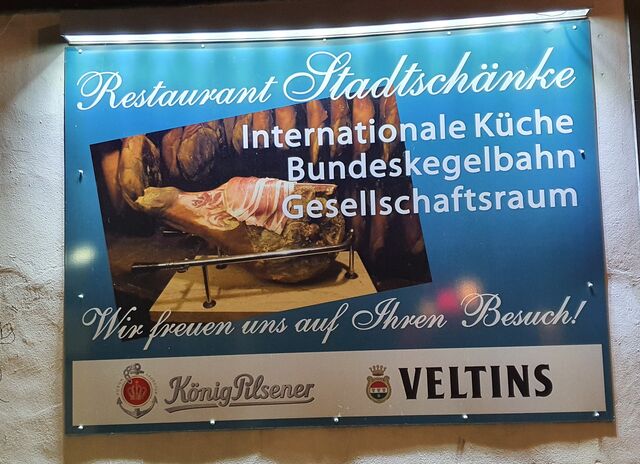 Lokal-Aussen-Werbe-Plakat