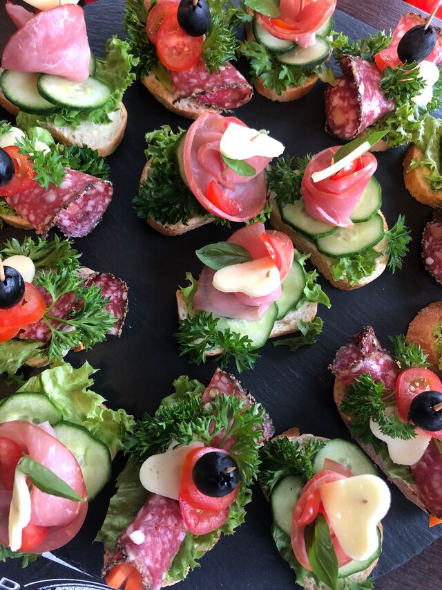 Hochzeit - Buffet
Canapés