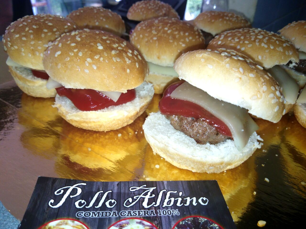 Mini hamburguesas ❤️??