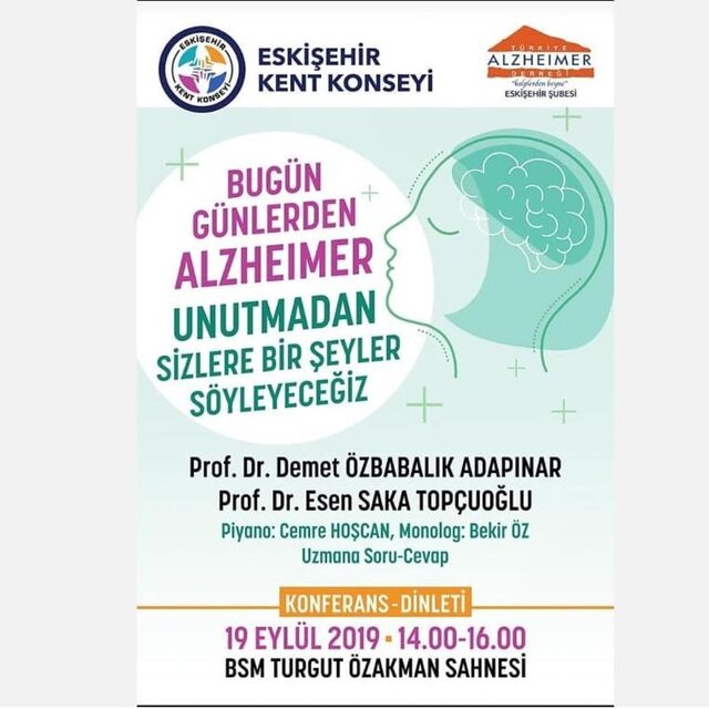 21 Eylül Dünya Alzheimer Gününde, unutmadan size söyleyeceklerimiz var 