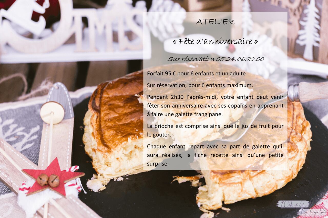 Atelier Anniversaire Enfant