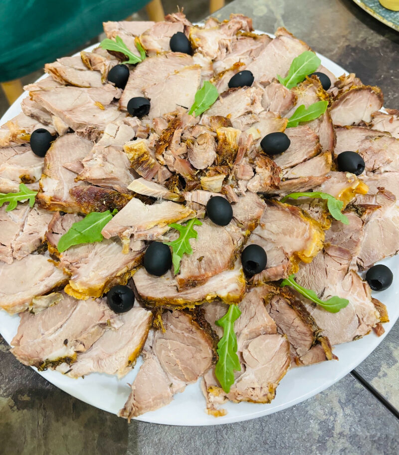 Rôti d'échine de porc