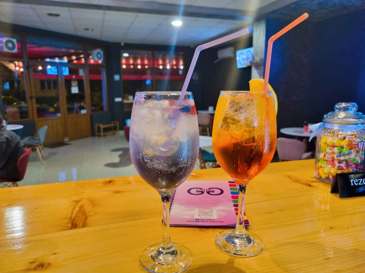 GG cocktail & Aperol Spritz