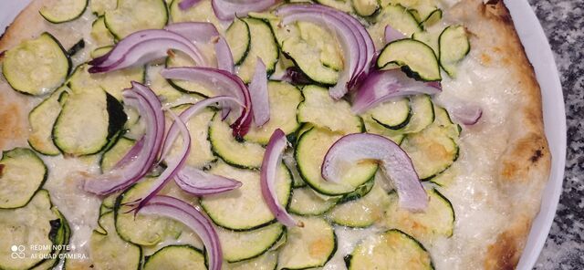 Veli di zucchina e cipolla