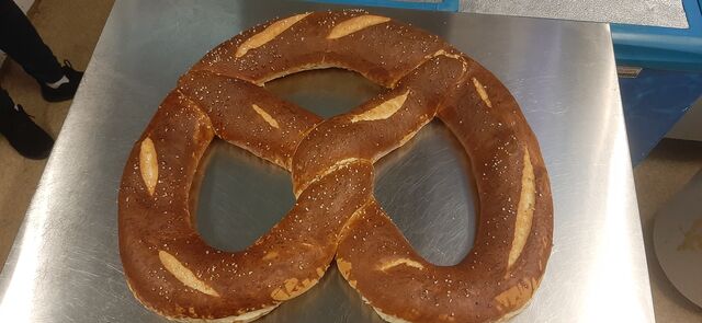 Brezel von der Bäckerei Hutter