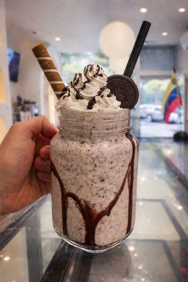 batido de oreo