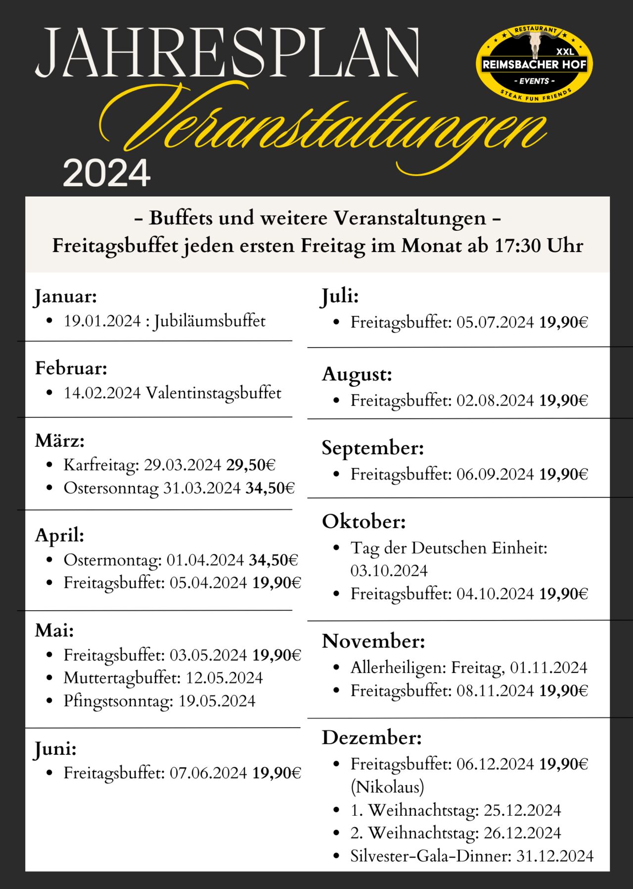 Jahresplan 2024