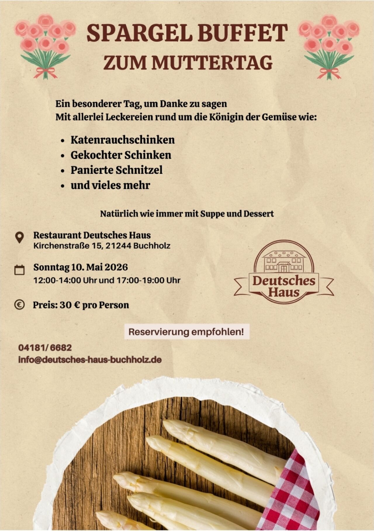 Große Sonntagsbuffets