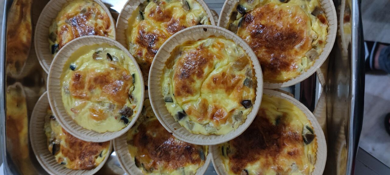 Mini quiche légumes