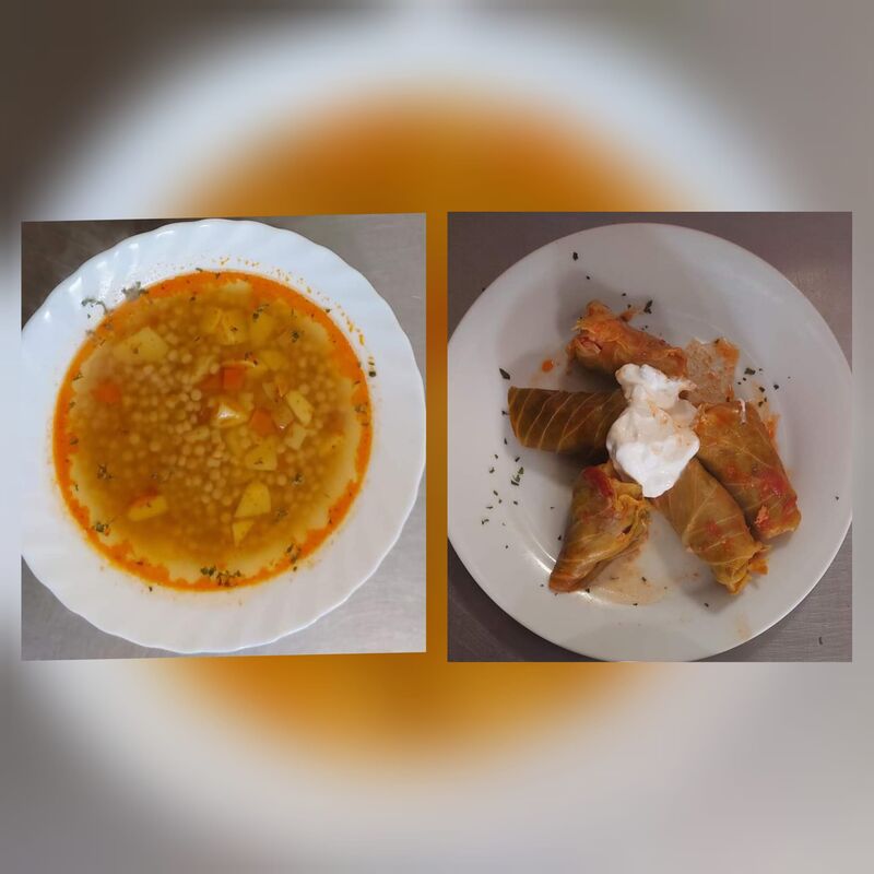 Napi menü: Tarhonya leves, töltöttkáposzta