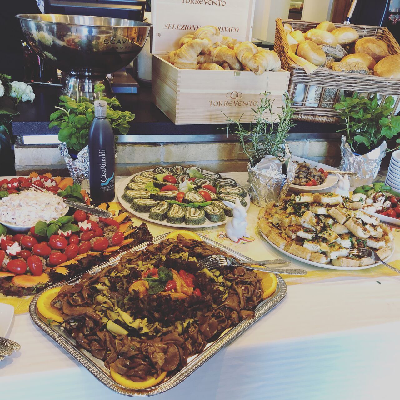 Private Geburtstagsfeier mit einem Brunch Buffet