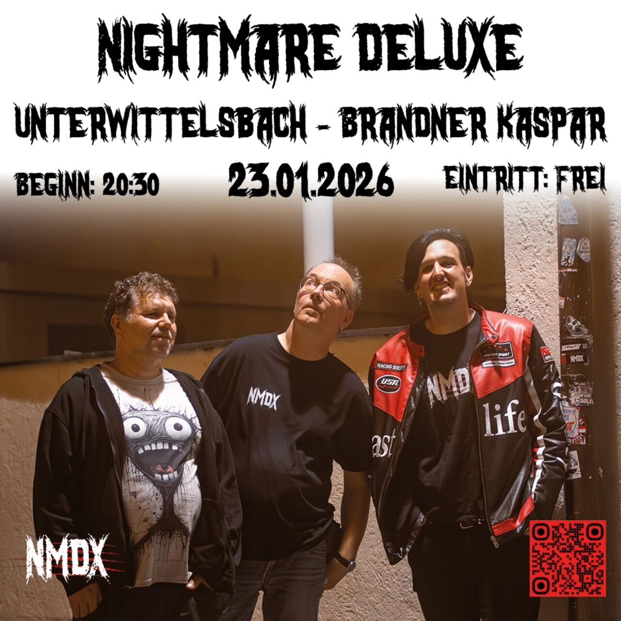 Nightmare Deluxe live im Brandner