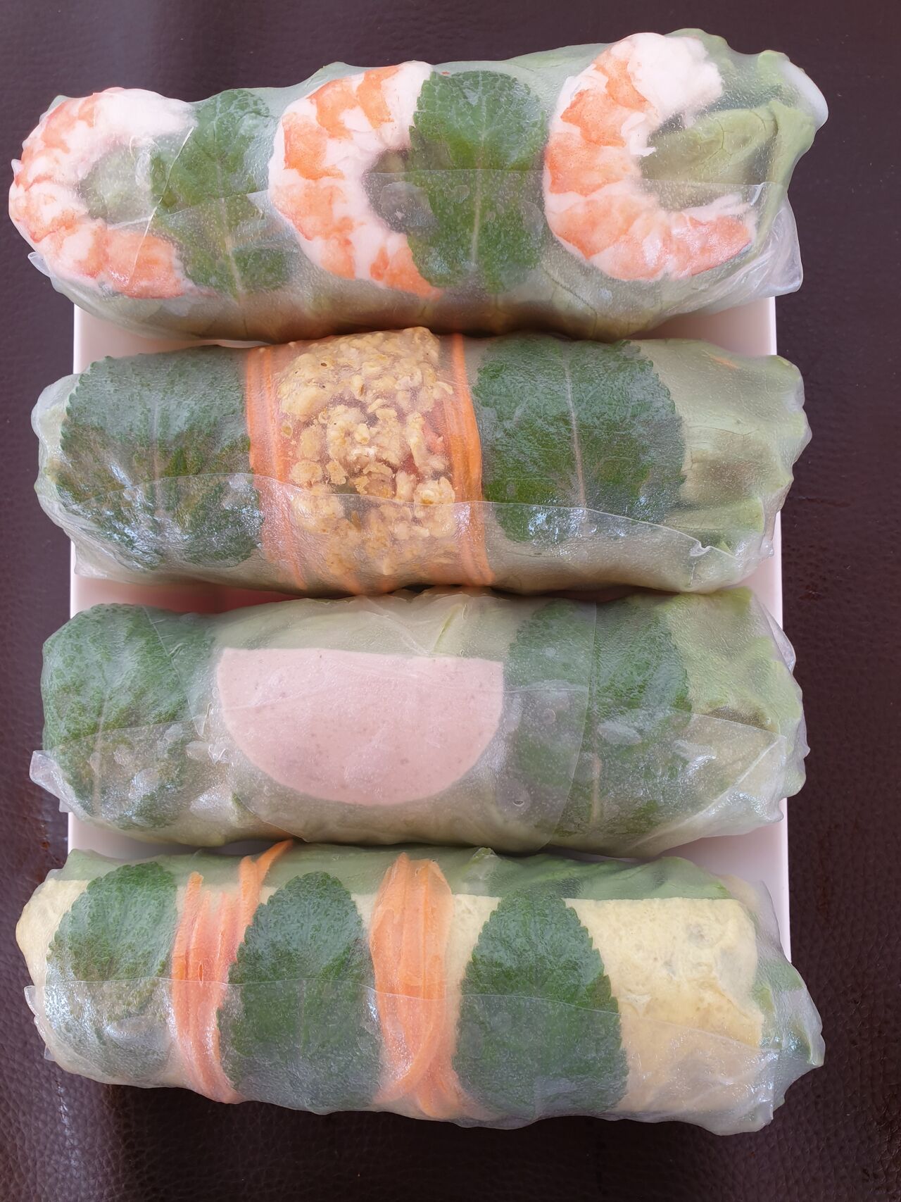 Rouleaux de printemps 3,00€ pièce 