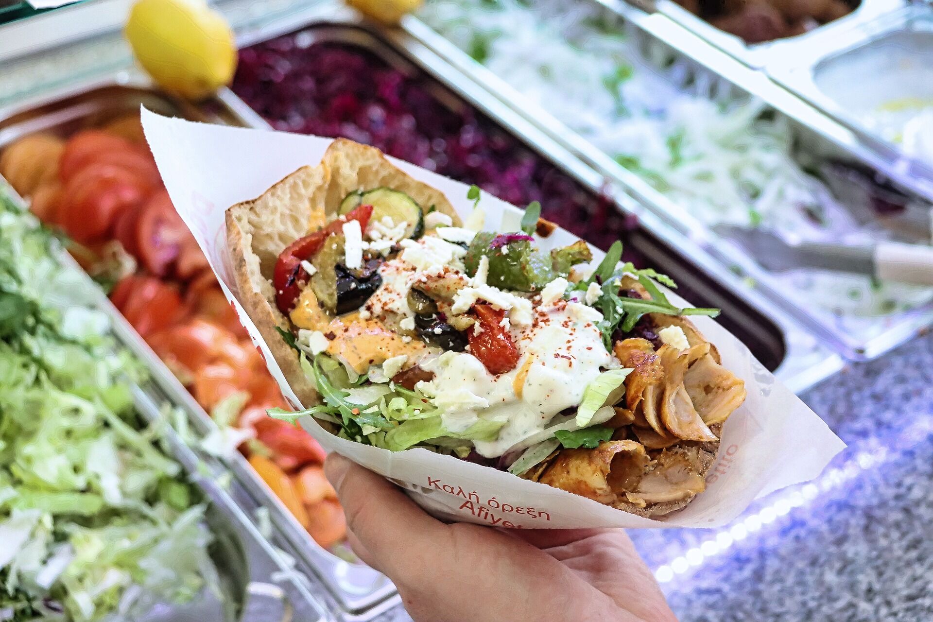 Probieren Sie auch unsere köstlichen Dönergerichte...