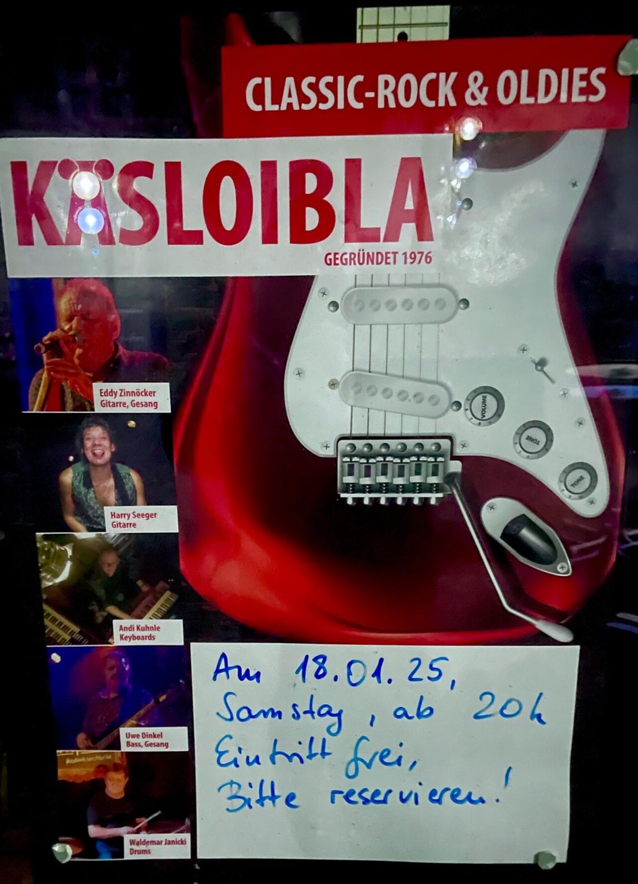 "Käsloibla" wieder im Fuhrmannshaus am 18.01.25!