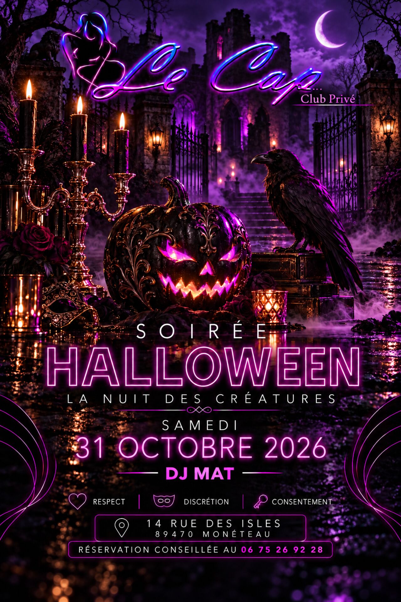 🎃 HALLOWEEN — LA NUIT DES CRÉATURES 🎃