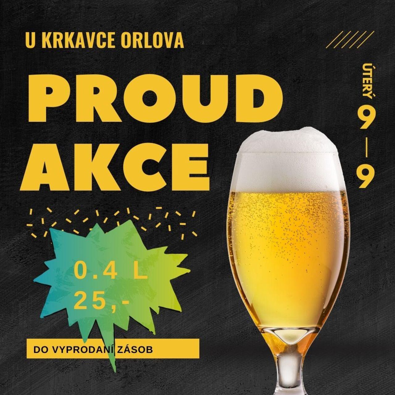 🆗 Proud v akci 9.9.25