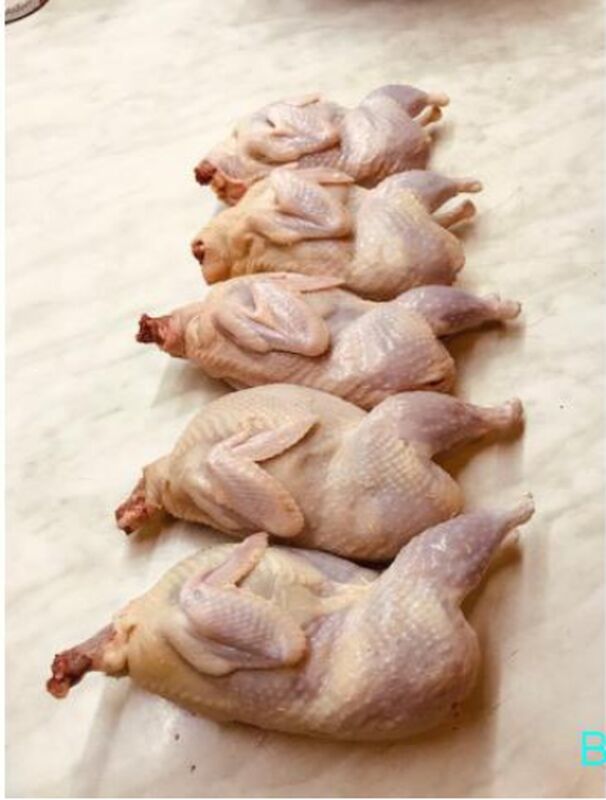 Тушка (м'ясо) перепілки